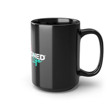 Load image into Gallery viewer, "I'm Living My UnCloned® Life"- Black Mug, 15oz