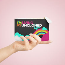 Load image into Gallery viewer, "I'm Living My UnCloned Life®" Mini Clutch Bag