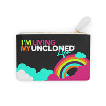 Load image into Gallery viewer, "I'm Living My UnCloned Life®" Mini Clutch Bag