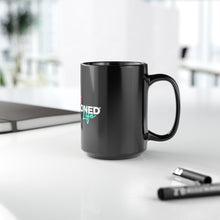Load image into Gallery viewer, "I'm Living My UnCloned® Life"- Black Mug, 15oz