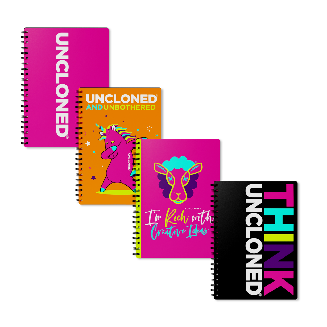 UnCloned Life® Notebook Complete Collection (UnCloned® Launch LIVE)