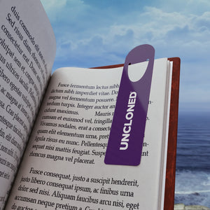 Purple UnCloned® Bookmark