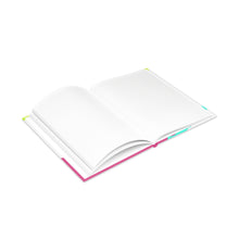 Load image into Gallery viewer, &quot;Yes. I&#39;m Extra Rainbow&quot;  8.5in x 11in Hardcover Notebook with Puffy Covers