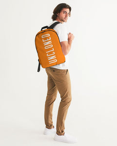 Un Orange Classic Large Backpack