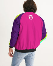 Load image into Gallery viewer, UnCloned® Vertical Rainbow Jacket Men&#39;s Bomber Jacket