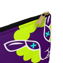 Load image into Gallery viewer, Purple Un® All Over Pattern Accessory Pouch