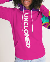 Load image into Gallery viewer, UnCloned® Hoodie with Un on the Side Sleeve Women&#39;s Hoodie