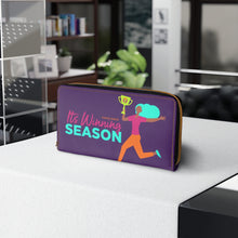 Load image into Gallery viewer, It&#39;s Winning Season Zipper Wallet