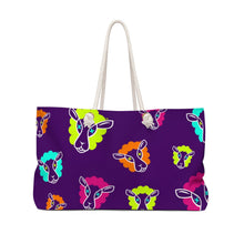 Load image into Gallery viewer, I&#39;m Living My UnCloned® Life&quot; Black- Weekender Bag