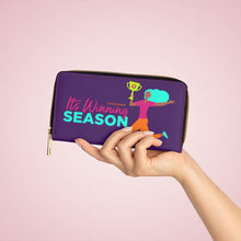 Load image into Gallery viewer, It&#39;s Winning Season Zipper Wallet