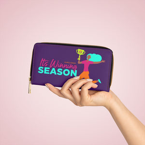 It's Winning Season Zipper Wallet