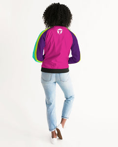 UnCloned® Vertical Rainbow Jacket Women's Bomber Jacket