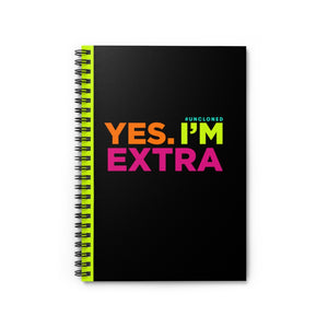 Yes. I'm Extra Notebook Spiral Notebook - Ruled Line