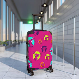 Pink Un® All Over Pattern Cabin Suitcase