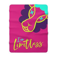 Load image into Gallery viewer, I am Limitless Blanket Sherpa Fleece Blanket