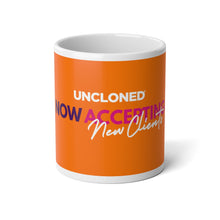 Load image into Gallery viewer, Now Accepting New Clients- Jumbo Mug, 20oz