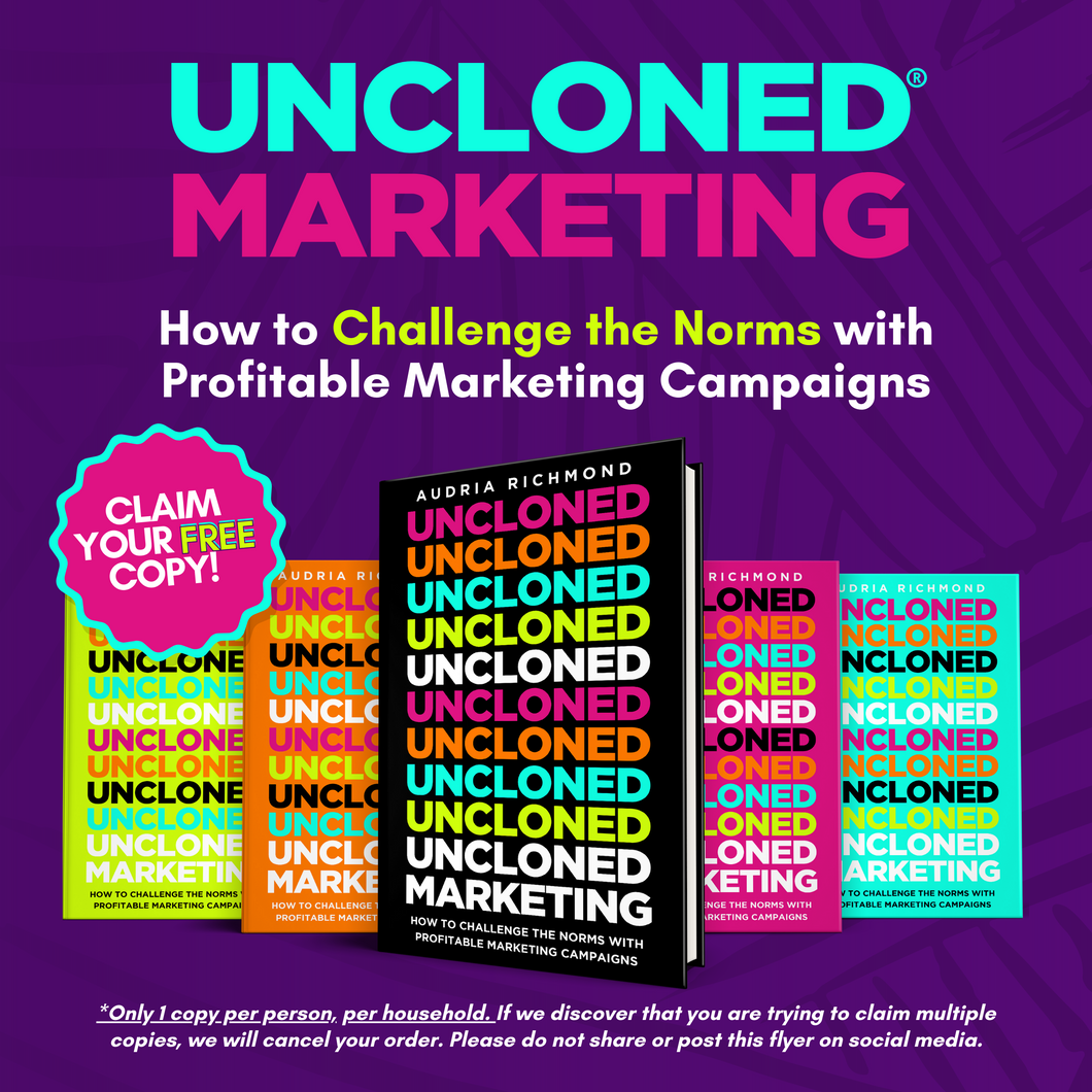 FREE UnCloned® Marketing Book Redemption Flyers