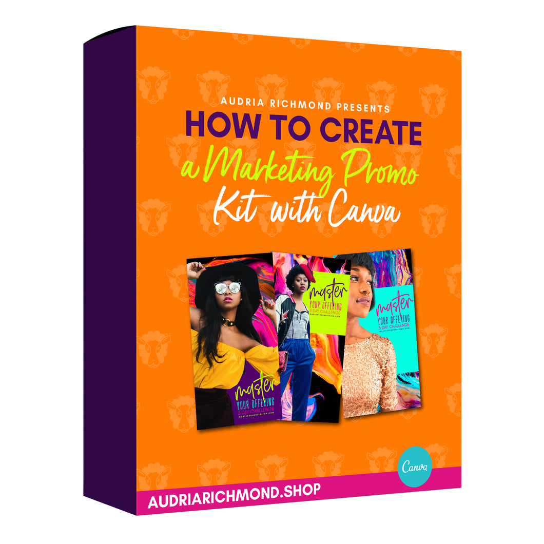 How to Create a Marketing Promo Kit with Canva