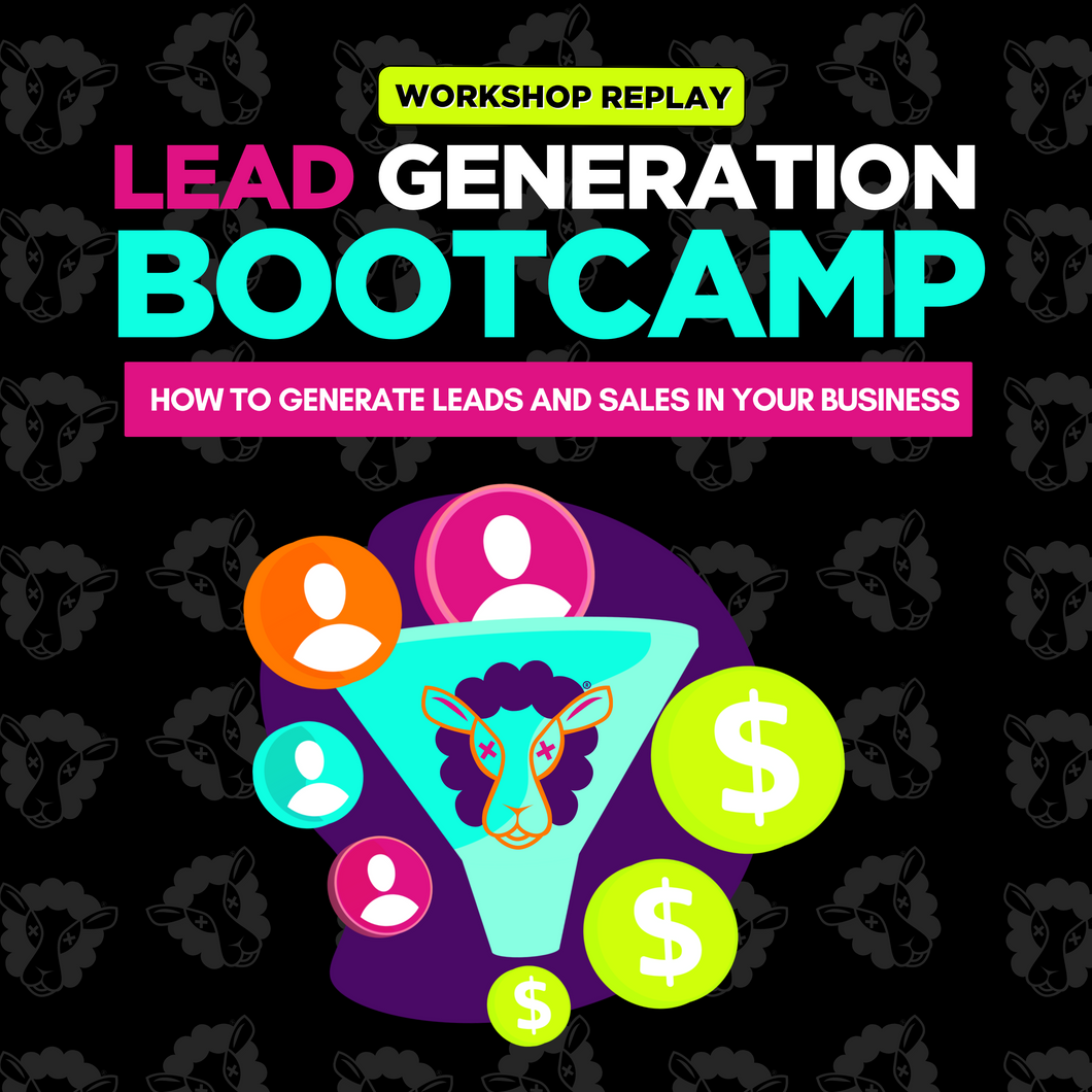 Lead Generation Bootcamp Replay with Audria Richmond®