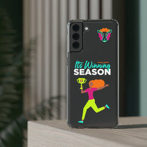 "It's Winning Season" UnCloned® Clear Phone Case (Android)