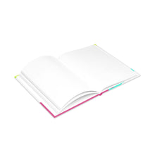 Load image into Gallery viewer, &quot;Yes. I&#39;m Extra Rainbow&quot;  8.5in x 11in Hardcover Notebook with Puffy Covers