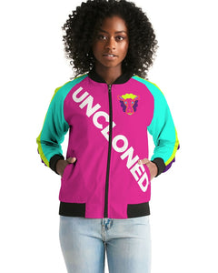 UnCloned® Vertical Rainbow Jacket Women's Bomber Jacket