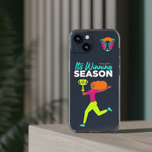 "It's Winning Season" UnCloned® Clear Phone Case (iPhone)