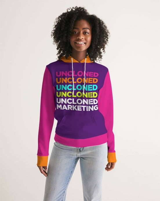 UnCloned® Marketing on Repeat Women's Hoodie