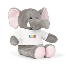 Load image into Gallery viewer, UnCloned® Elephant Plush Toy with &quot;Think UnCloned®&quot; T-Shirt