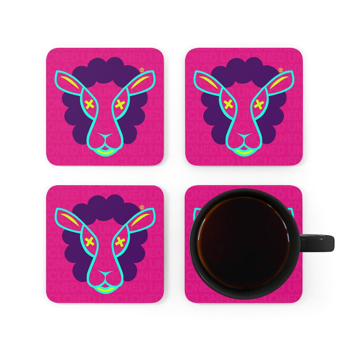 UnCloned® Corkwood Coaster Set