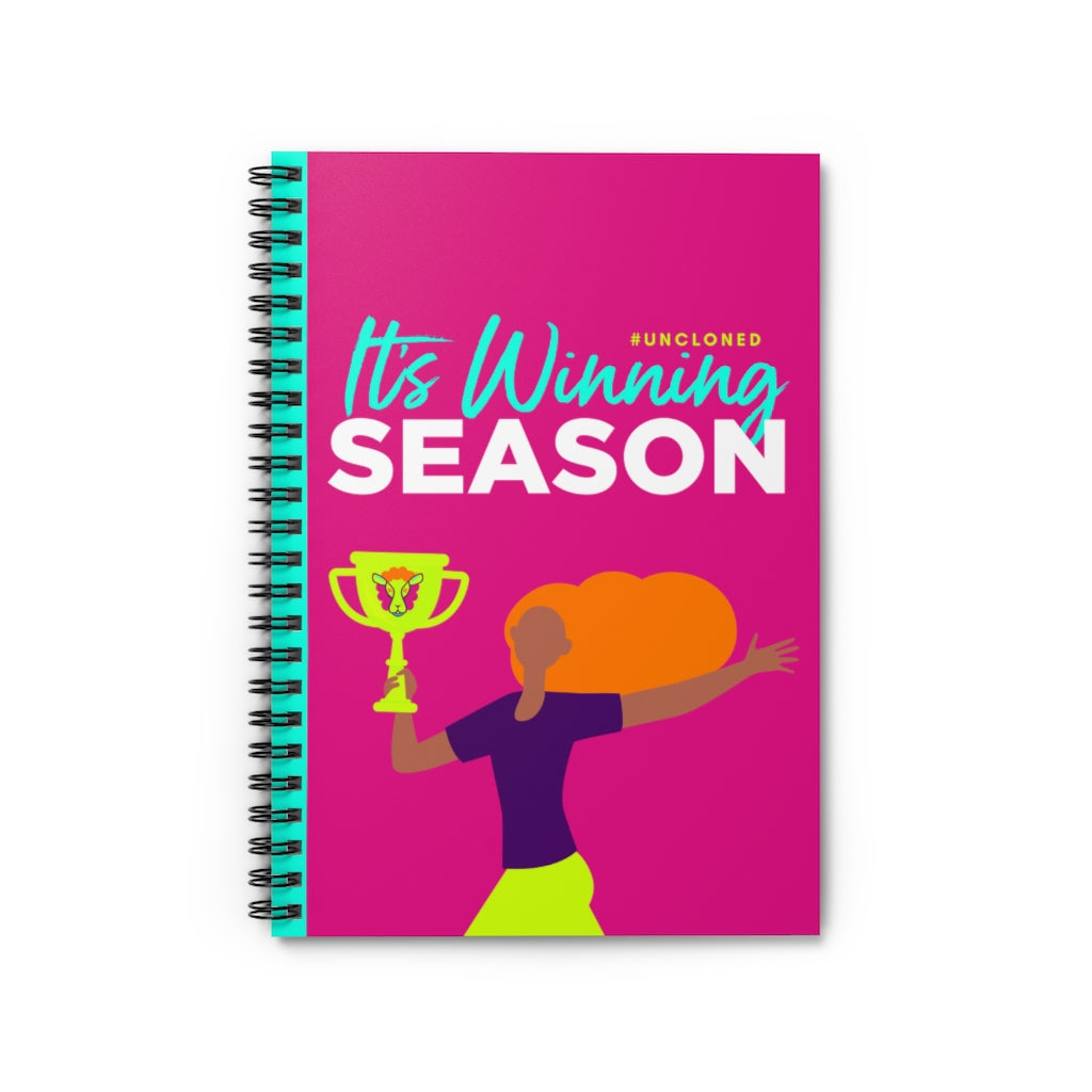 It's Winning Season Spiral Notebook - Ruled Line