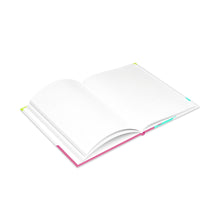 Load image into Gallery viewer, &quot;Yes. I&#39;m Extra Rainbow&quot;  8.5in x 11in Hardcover Notebook with Puffy Covers