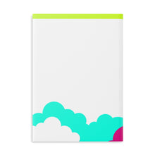 Load image into Gallery viewer, &quot;Yes. I&#39;m Extra Rainbow&quot;  8.5in x 11in Hardcover Notebook with Puffy Covers