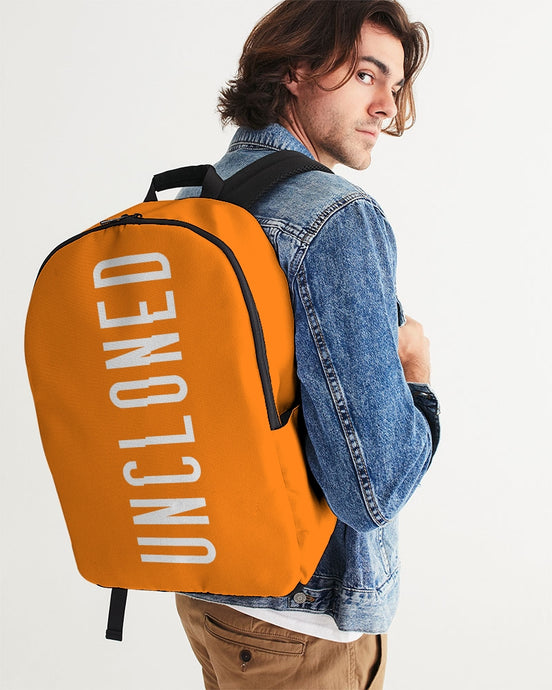 Un Orange Classic Large Backpack